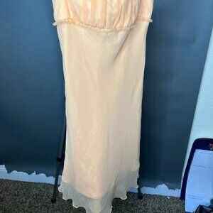 ABS Orange Mini Dress